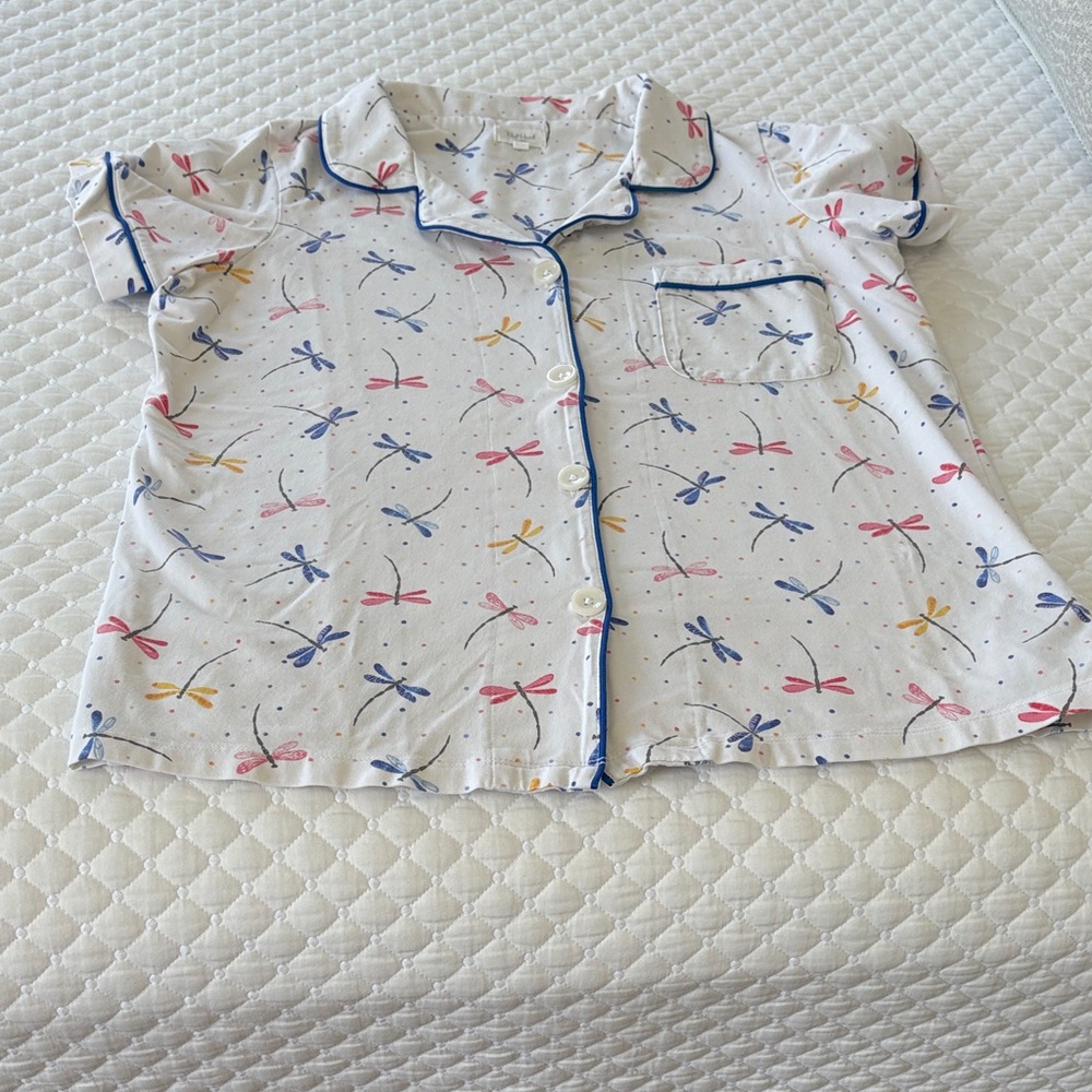 BedHead Dragonfly Print Pajama Set-small - Picture 2 of 9